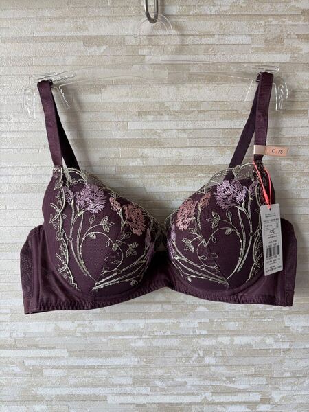 C75」トリンプ きゅっと寄せブラ ロージーパラダイス ブラジャー