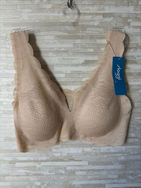 M」トリンプ スロギー ゼロフィール レース ボタニカル ハーフトップ ベージュ