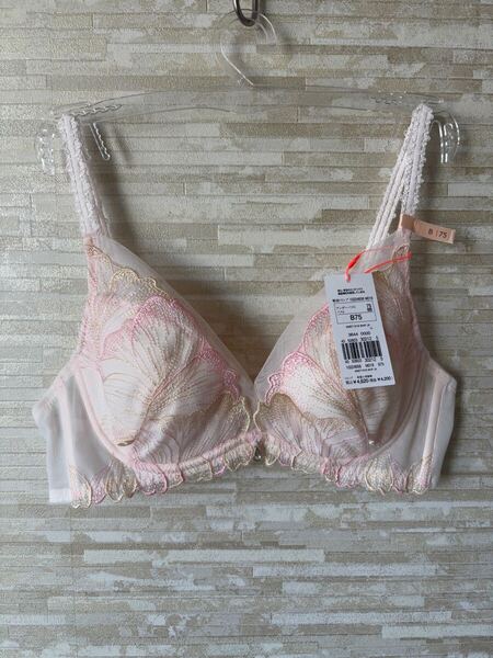 B75」トリンプ DeepV マーメイドシェル 人魚 ブラジャー