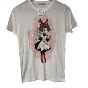 手塚治虫 UNICO メルモちゃん Tシャツ Sサイズ 正規品 白タグ付 Osamu Tezuka UNICO Melmo Girl T-shirt S White Tag Attache 半袖