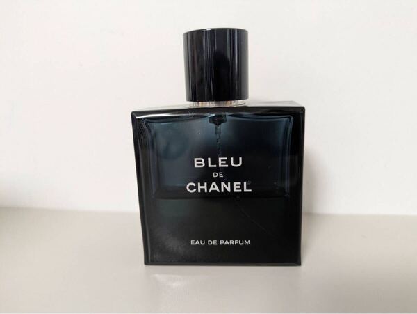BLEU DE CHANEL ブルードゥシャネル EDP 50ml 香水 約4割残 ボトル傷あり Eau de Parfum 50ml - Used Bottle Damaged 40% Left 香水