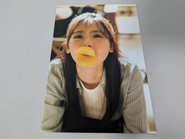 筒井あやめ 写真集『感情の間』特典 ポストカード 久々にやったver. Ayame Tsutsui Photobook Bonus Postcard “Long Time No See”