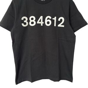 宮本浩次 Tシャツ 黒 Mサイズ 384612 番号ロゴ バンドグッズ エレファントカシマシ バンT T-Shirt L Black 384612 Band Tour Shirt 半袖