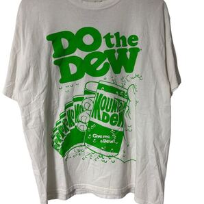 Mountain Dew Tシャツ L 白 Do The Dew 緑ロゴ 2022年製 メキシコ製 T-Shirt L White “Do The Dew” Green Logo 2022 Mexico Made 半袖
