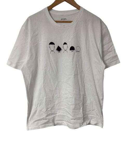 グラニフ×ちびまる子ちゃん Tシャツ 白 XL コラボ 綿100% 男女兼用 graniph × Chibi Maruko-chan T-shirt White XL Collab Cotton