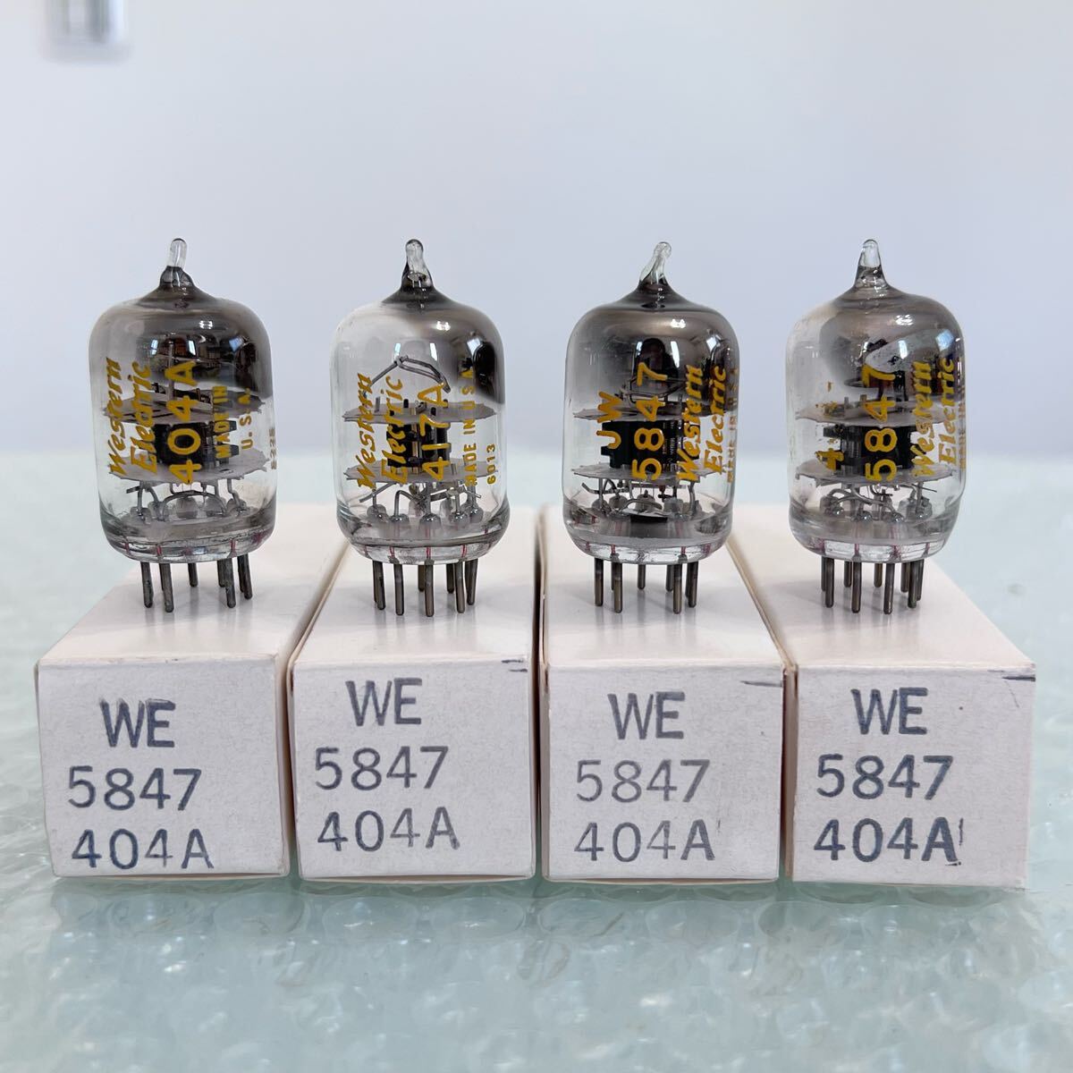 13個セット 真空管 ウエスタン WesternElectric 404A Yahoo!オークション -「真空管 404a」(真空管) (真空管アンプ)の