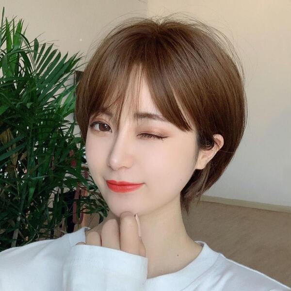 ウィッグ ボブ ショート かつら セミロング カツラ 女性 フルウィッグ wig