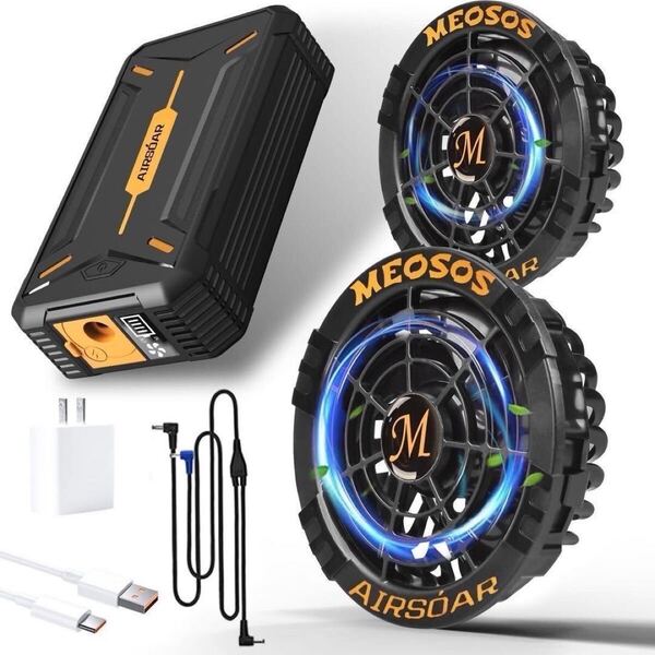 大人気 30V 作業服対応 空調作業服 30000mAh ファンバッテリーセット 大容量 サイクリング ツーリング 海水浴 海 海岸 夏