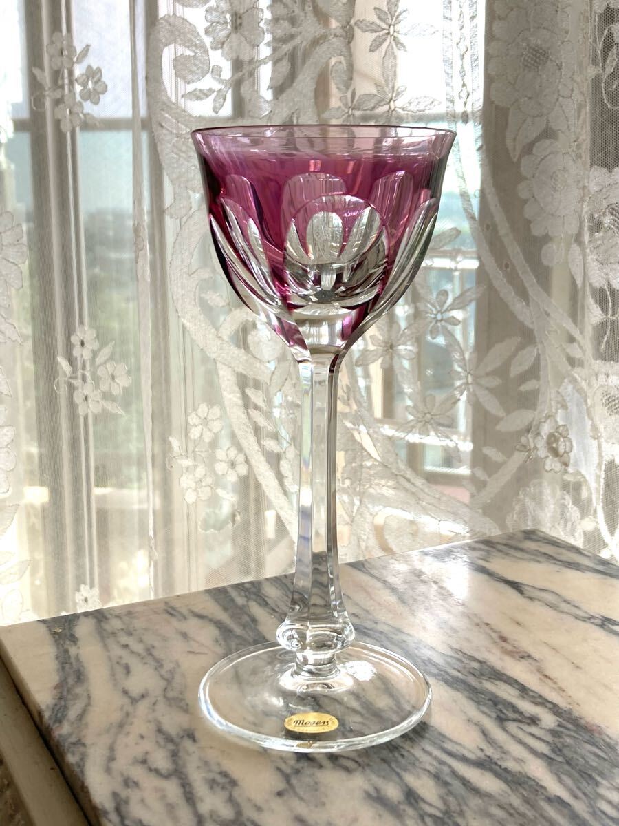 Bohemian cut crystal whisky glass (370 ml) by Moser