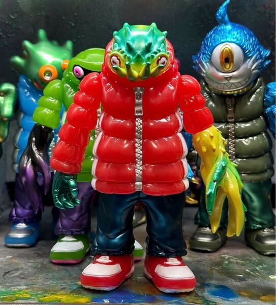 GYAROMI クトゥルフオイド イカリ MAT ソフビ フィギュア ギャロミ CTHULHU_OID ANGER