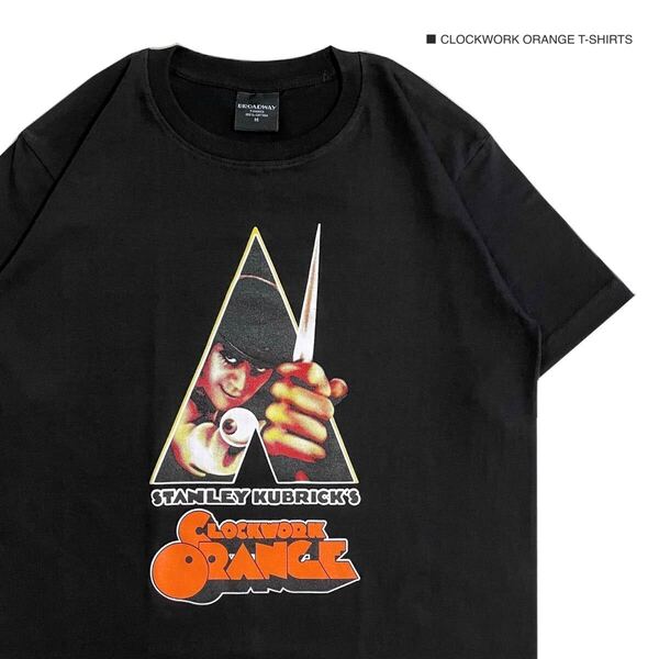 CLOCKWORK ORANGE 時計じかけのオレンジ Mサイズ 半袖 Tシャツ 映画 ムービーT