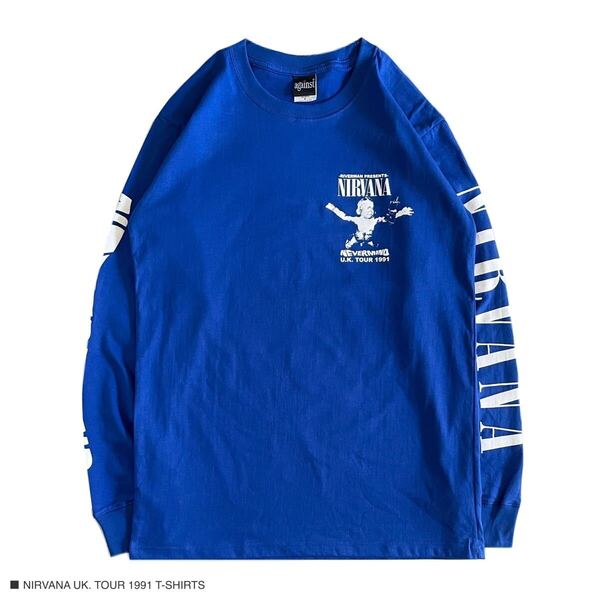 NIRVANA ニルヴァーナ Lサイズ 長袖 ロンT ロングTシャツ カートコバーン ロック バンドT