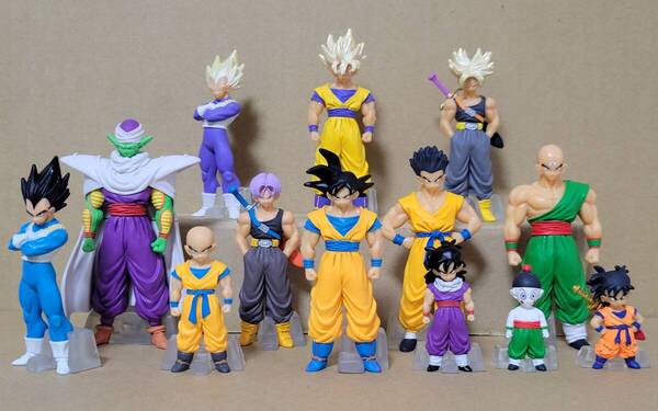 HG ドラゴンボール Z戦士スペシャル カラー版 全13種フルコンプ 孫悟空 ベジータ 孫悟飯 ピッコロ クリリン トランクス 他