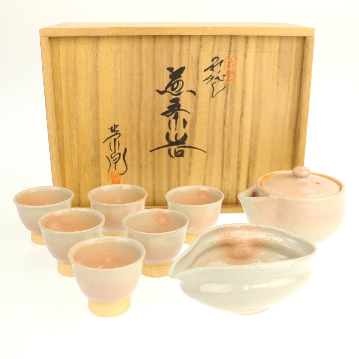 萩焼 煎茶器 急須 湯呑酒器 猪口 徳利 盃 煎茶道具 茶道具 JAPAN 2025年最新】Yahoo!オークション -萩焼 急須の中古品・新品・未