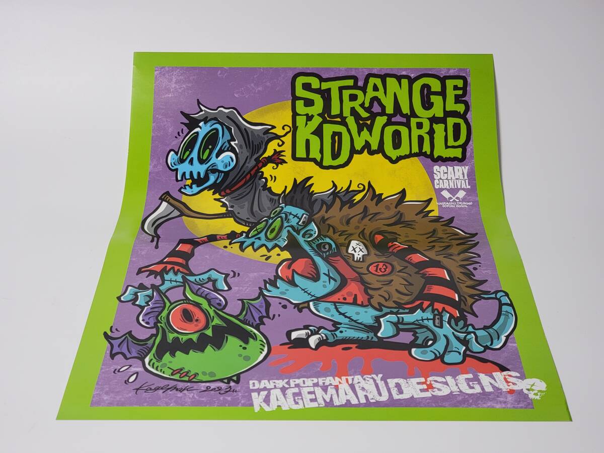 カゲマルデザイン KAGEMARU DESIGNS A3ポスター 非売品 Yahoo!オークション -「ポスター」(創作、オリジナル