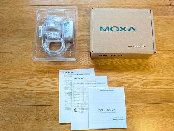 即決送料込★①未使用 Uport1150 MOXA RS-232C/422/485 USB-シリアルコンバータ /Uport1110 Uport1130