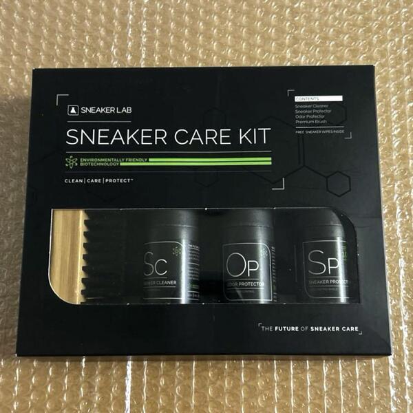 SNEAKER LAB SHOE CARE KIT シューケア スニーカー キット セット スニーカークリーナー スニーカープロテクター プレミアムブラシ 箱付き