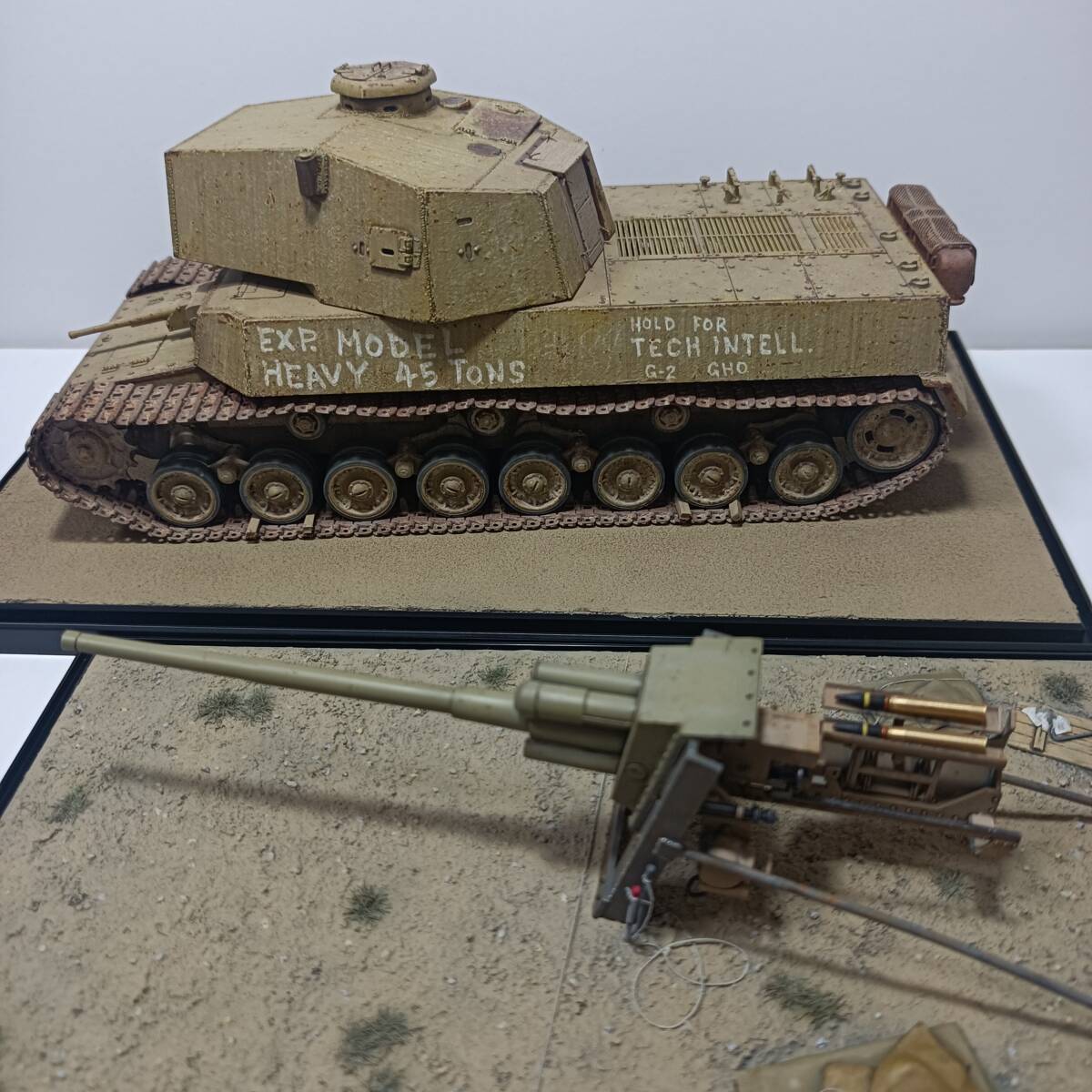 戦車プラモデル完成品