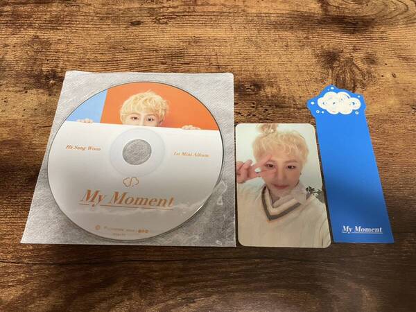 ハ・ソンウンCD「My Moment: 1st Mini Album」Ha SungWoon韓国K-POP●