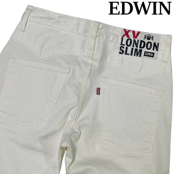 EDWIN エドウィン EX07 W28 (約74cm W29相当) XV LONDON SLIM ビンテージ デニムパンツ メンズ ジーンズ