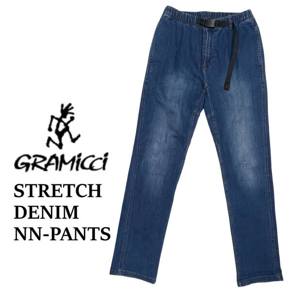 GRAMICCI STRETCH DENIM NN-PANTS siz.M (約68~76cm) グラミチ デニムパンツ ストレッチ クライミングパンツ メンズ ジーンズ