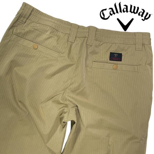 CallaWay ゴルフパンツ Lサイズ (約82cm W32相当) WINDSPORT 防風 テーパード キャラウェイ メンズ