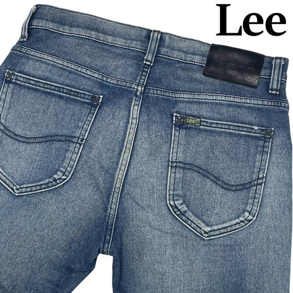 Lee リー × ナノユニバース 別注 LB0061 siz.S (約79cm W31相当) ストレッチ スキニー デニムパンツ メンズ ジーンズ