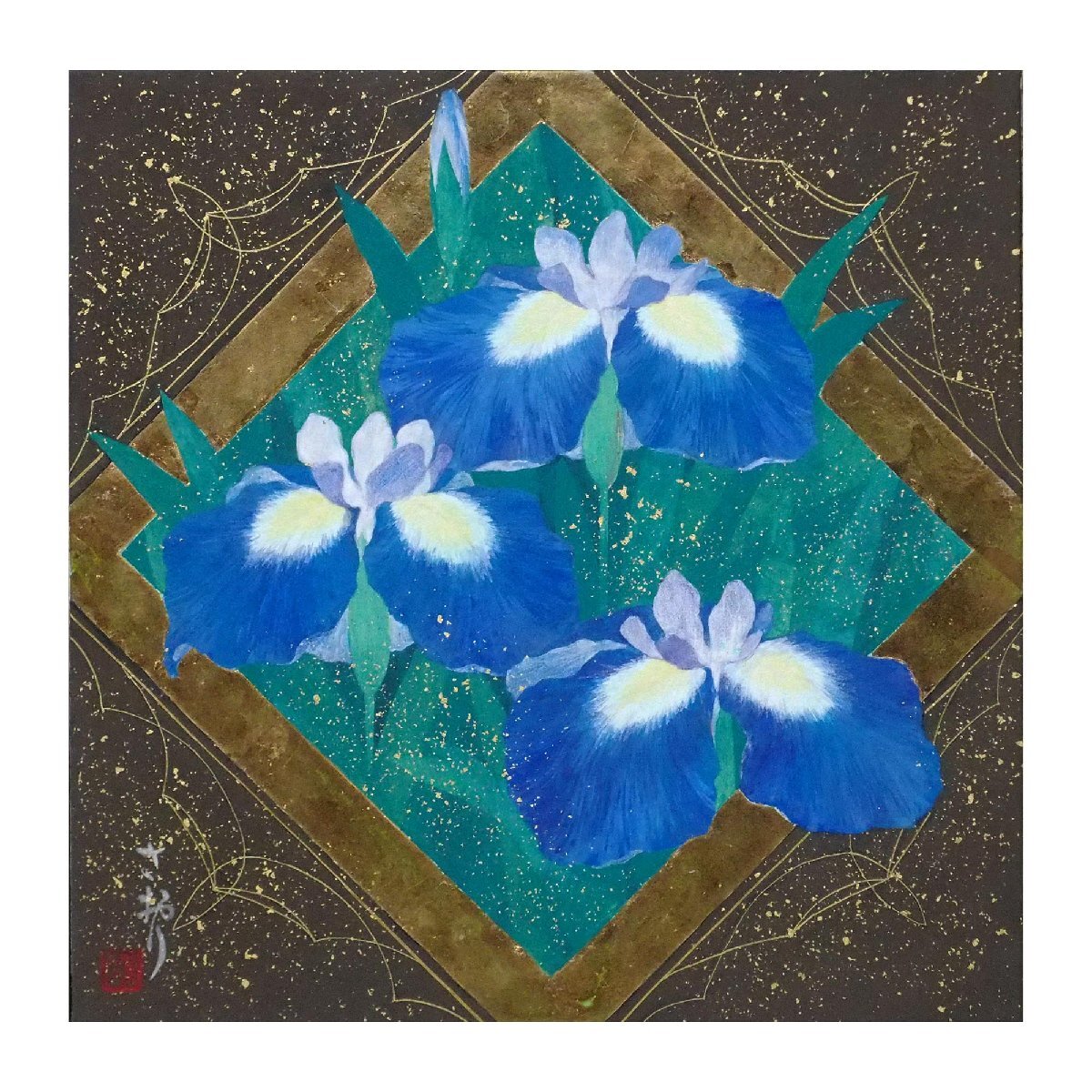 関口進、『大正池』、原画、証明書付、送料無料