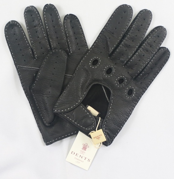新品 デンツ DENTS ドライビンググローブ Lサイズ Black