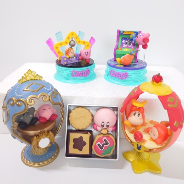 星のカービィ リーメント フィギュア パルドルチェコレクション インポップシティ オーバルコレクション ミニフィギュア 5個まとめ