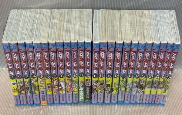 【SBR60y】《状態良好》スティールボールラン ジョジョ第7部全24巻完結全巻セット【中古コミックセット】まんが漫画全巻セット