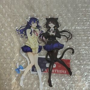 デート・ア・ライブ 時崎狂三 五河士織 2024バースデー アクリルスタンド