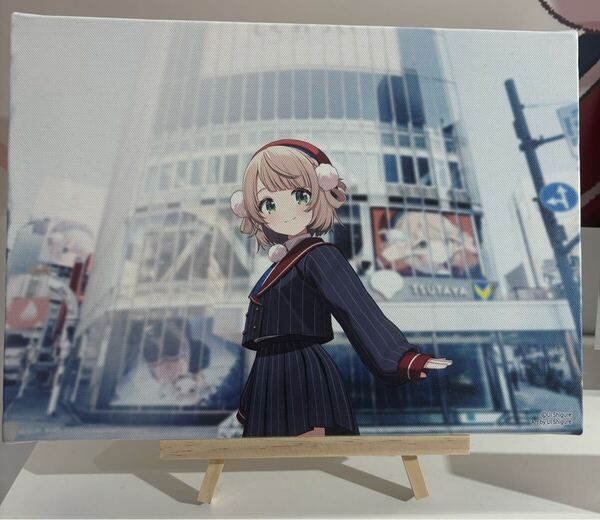 しぐれうい TSUTAYA 渋谷 ポップアップストア キャンバスボード