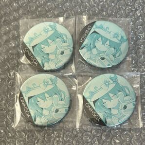 デート・ア・ライブ メモリアルコレクション 限定品 缶バッジ 四糸乃 4点