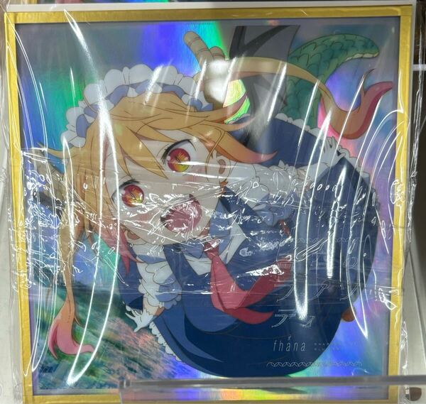 ホログラム仕様 青空のラプソディ アクリル色紙 小林さんちのメイドラゴン CDジャケットグッズ トール カンナ エルマ