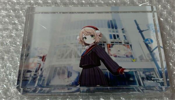 しぐれうい TSUTAYA 渋谷 ポップアップストア アクリルブロック