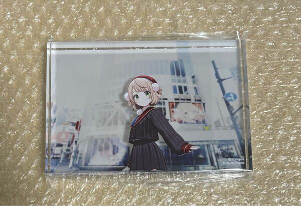 しぐれうい TSUTAYA 渋谷 ポップアップストア アクリルブロック