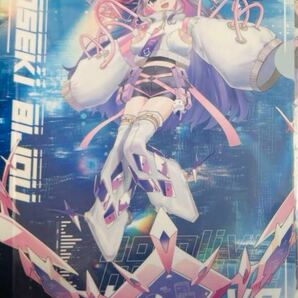 A4クリアファイル ホロライブ Advent TSUTAYA 古石ビジュー Koseki Bijou
