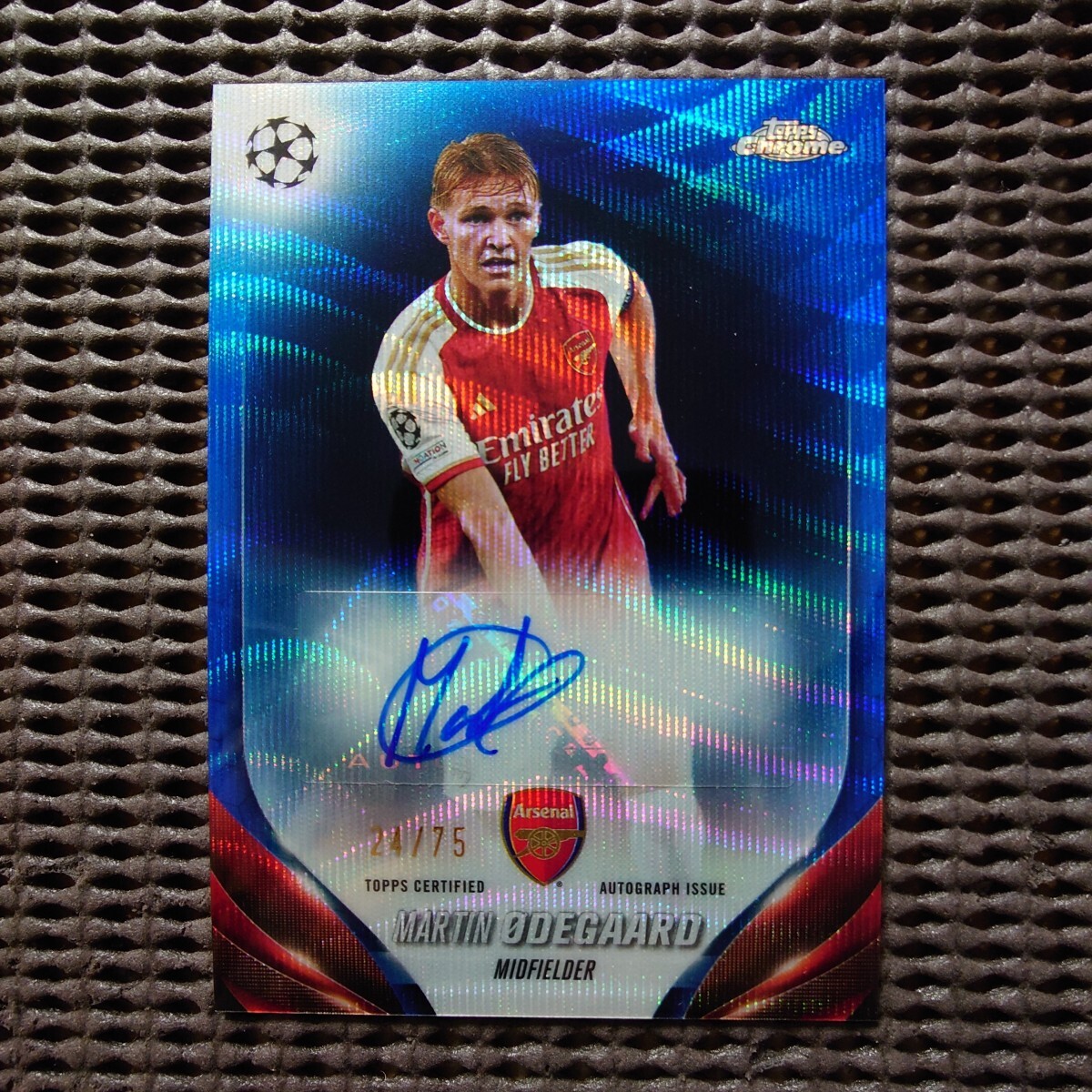 Panini ウーデゴール 直筆サインカード 25枚限定 Odegaard