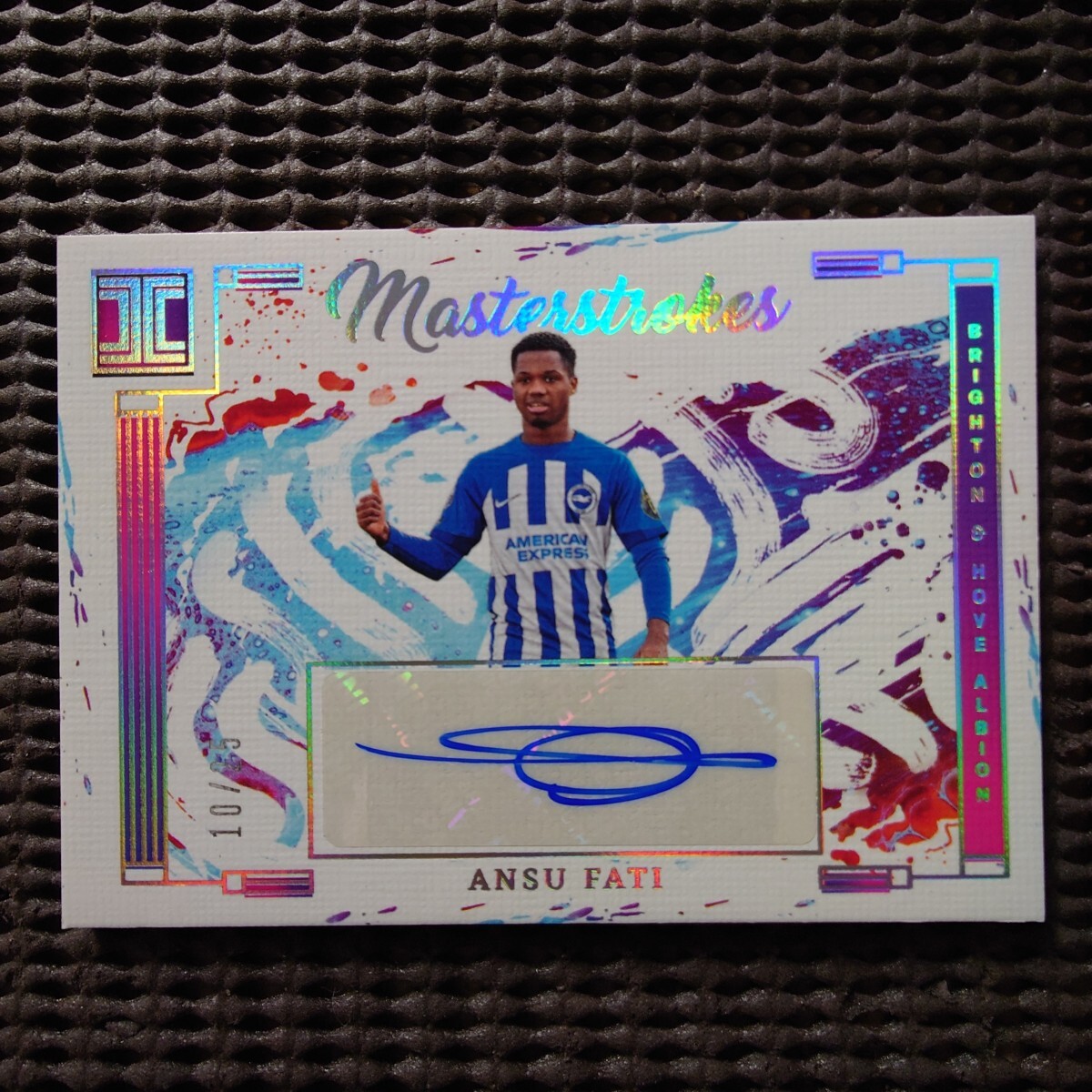 2020-21 Panini Impeccable クルトワ 直筆サインカード Yahoo!オークション -「panini impeccable soccer」の落札相場