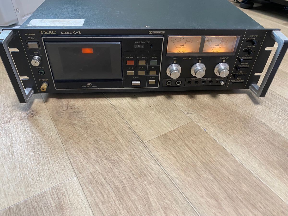 Yahoo!オークション -「teac c-3」の落札相場・落札価格