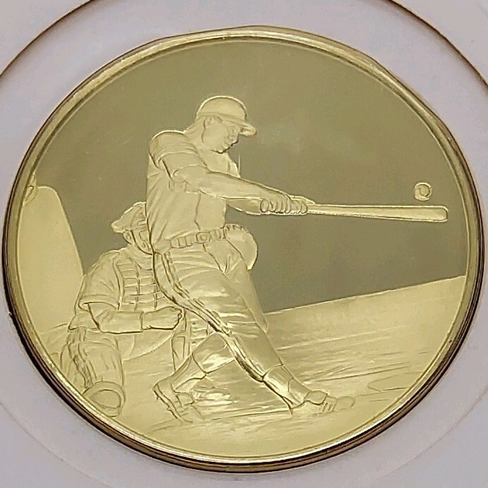 王貞治 大型記念銀メダル GOLDEN PLAYER'S MEDAL 王貞治 記念メダルの値段と価格推移は?|8件の売買データから王