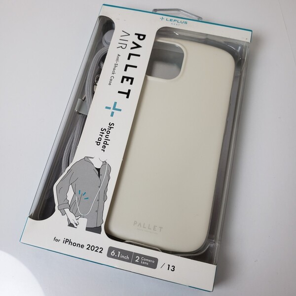 iPhone13 iPhone14 耐衝撃ハイブリッドケース ホワイトベージュ 1237