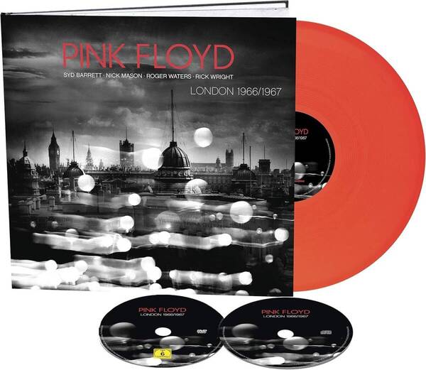 Pink Floyd ピンク・フロイド - London 1966/1967 36頁デラックス・ハード・カバー・ブック収納、DVD、CD付10インチ・アナログ・レコード
