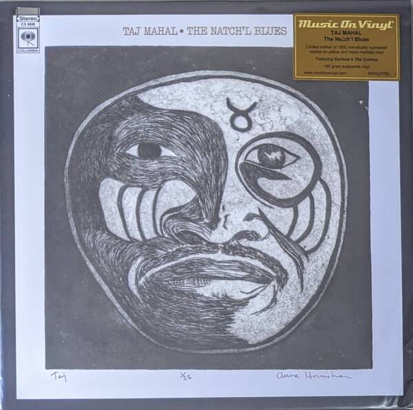 Taj Mahal タジ・マハール - The Natch'l Blues 限定リマスター再発Audiophileイエロー/ブラック・マーブル・カラー・アナログ・レコード