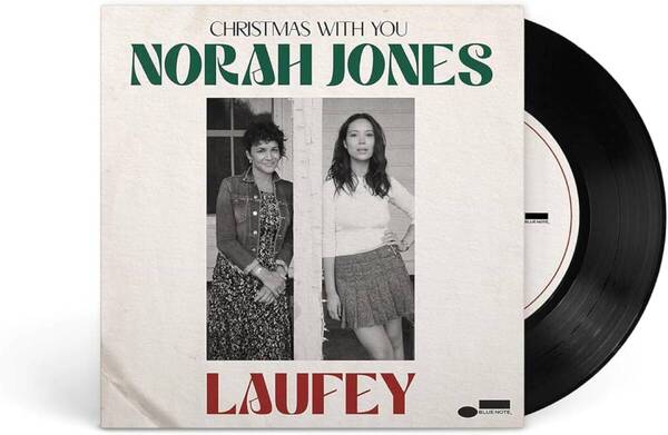 Norah Jones ノラ・ジョーンズ/Laufey レイヴェイ - Christmas With You 限定45回転7インチ・シングル・アナログ・レコード