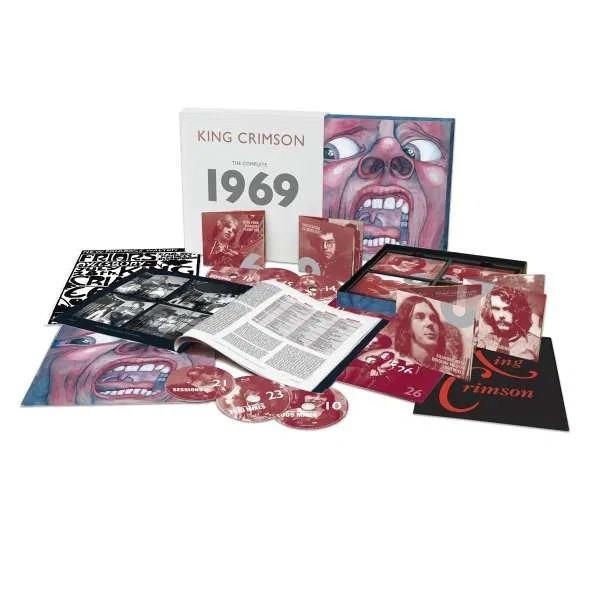 King Crimson キング・クリムゾン - The Complete 1969 Recordings 限定Blu-ray x 4/DVD x 2/CD x 20 26枚組ボックス