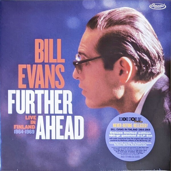 Bill Evans ビル・エヴァンス - Further Ahead (Live In Finland 1964-1969) Record Store Day 2025 6500枚限定二枚組アナログ・レコード