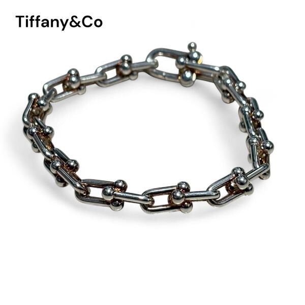 Tiffany&Co. ティファニー ハードウェア スモール ブレスレット SV925 16g