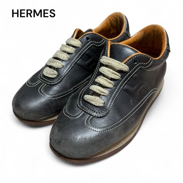 HERMES エルメス H クイック スニーカー 36